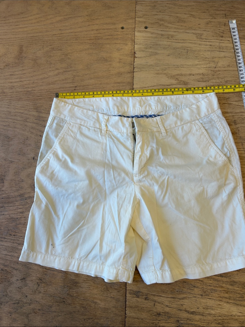 Sundance pale yellow cargos NWT,